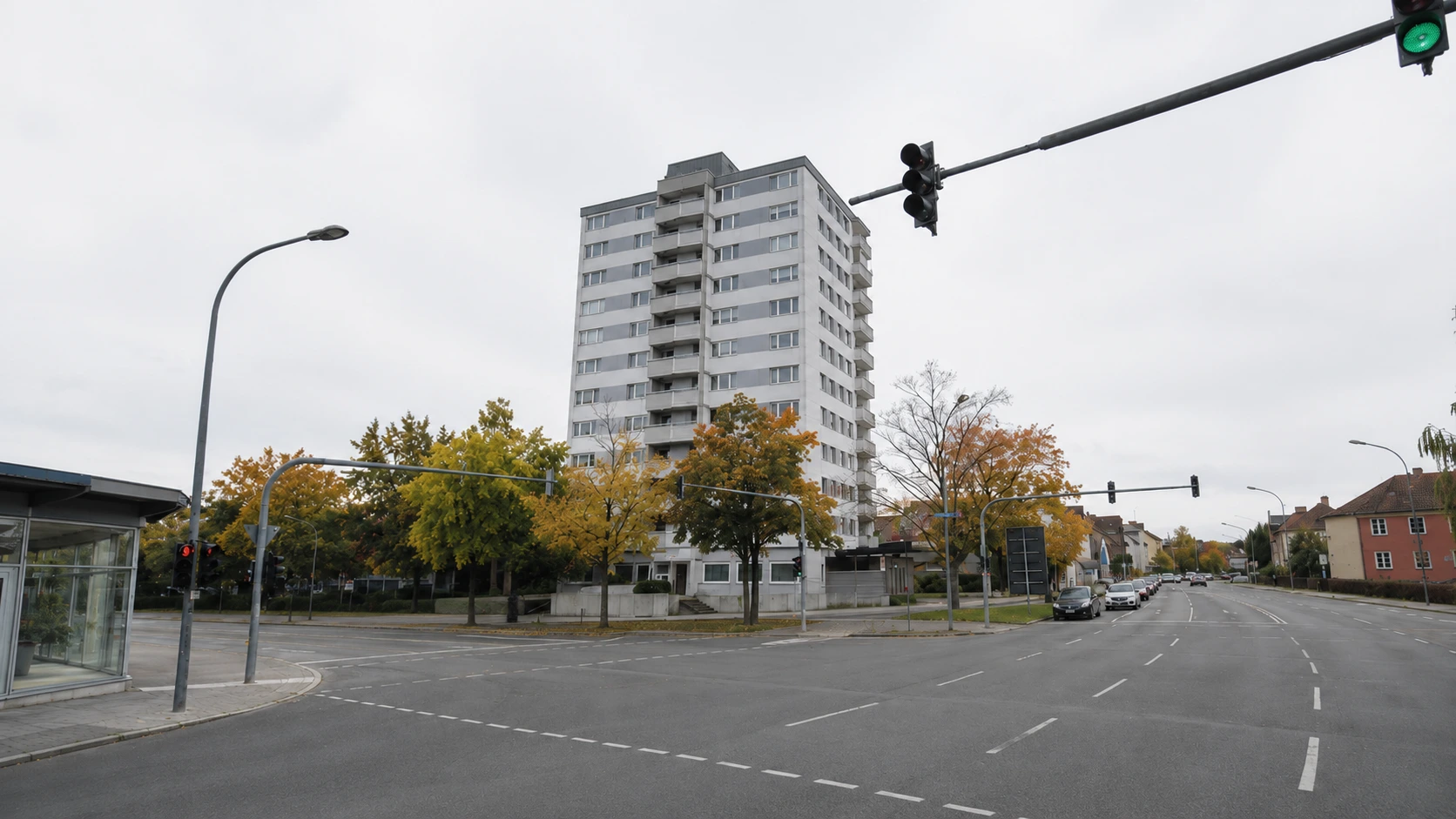 Hochhaus in der Justus-Liebig-Straße in Bayreuth
